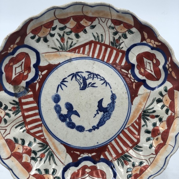 Vintage Hand-Painted Plate - Picture 2 of 10